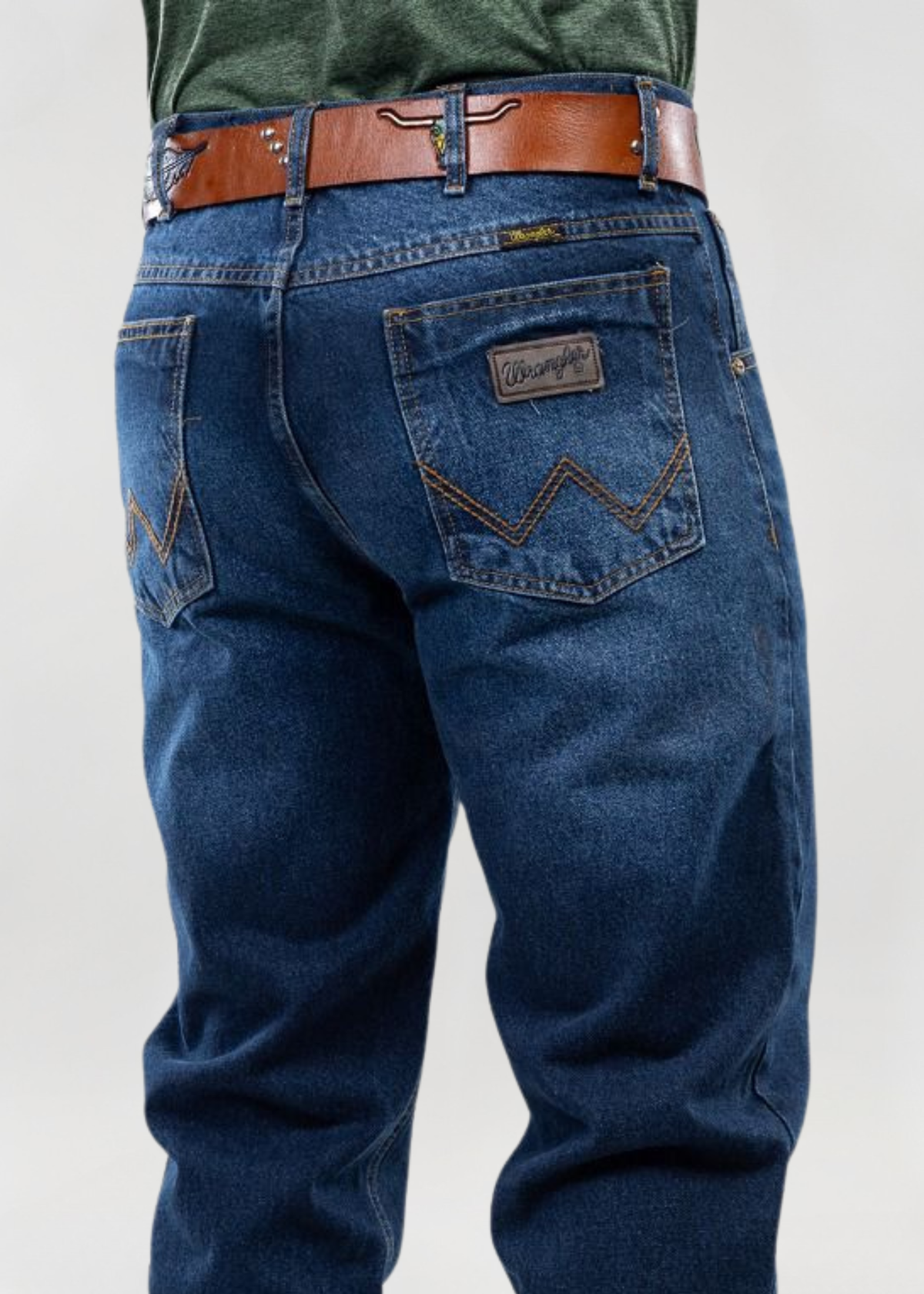 Calça Country Wrangler Escura
